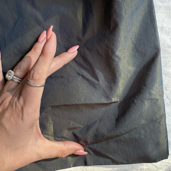 NWT ROBERT RODRIGUEZ Strapless Taffeta Embellished Peplum Cocktail Dress 4 - Picture 13 of 16